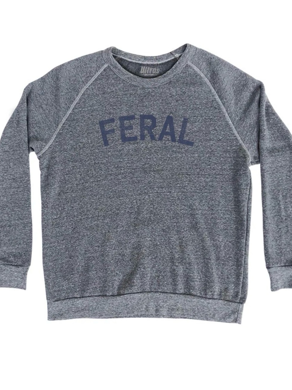 Feral Grey Crewneck Sweatshirt